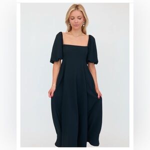 Matilda Dress by Hill House in Black, size XL